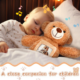 Liliful photo frame keepsake bear; ideal for baby showers and milestones.