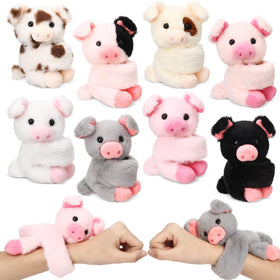 Liliful pig slap bracelet pack front view for playful class rewards
