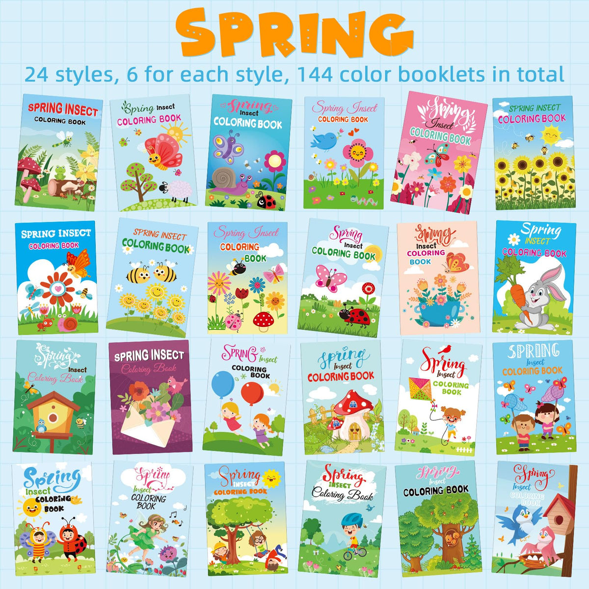 Liliful Spring-themed gift set is perfect for party favors or classroom activities.