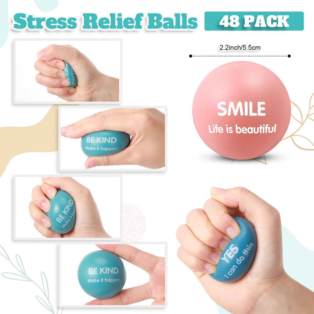 Liliful stress balls ideal as office or classroom gifts