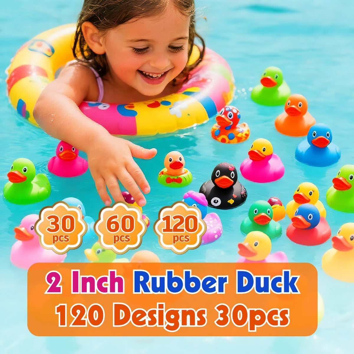 Liliiflora random assortment mini ducks for unboxing fun and collecting.