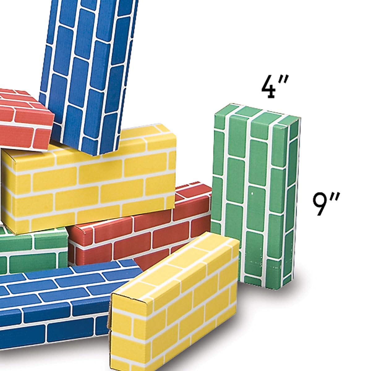 Lillian Vernon blocks set promotes early spatial skills through easy stacking and problem solving