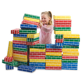 Lillian Vernon Primary Building Bricks in bright colors for imaginative fort-building fun