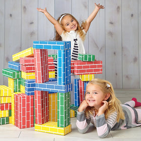 Lillian Vernon 9x4x2 blocks with no sharp edges invite independent play