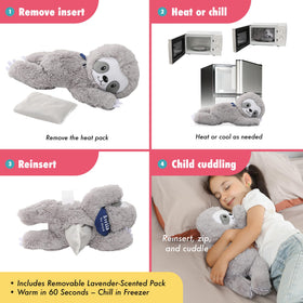 Lilly's Love machine-washable outer plush ready for fresh snuggles.