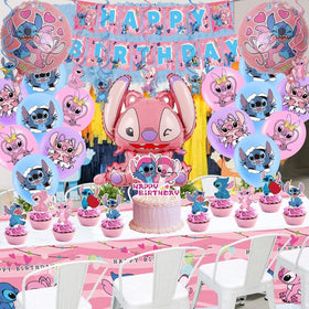 Lilo and Stitch hanging swirls bring movement and whimsy to backdrops.