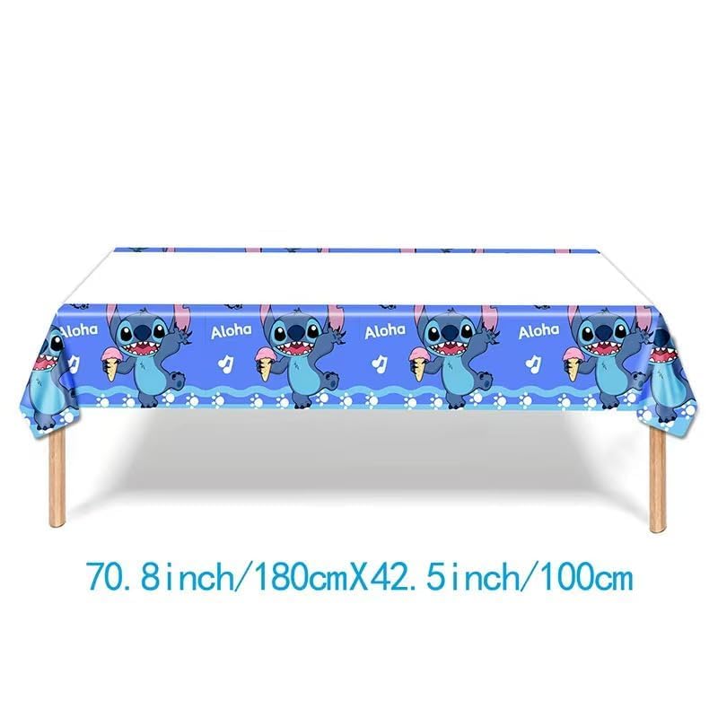 Lilo and Stitch hanging swirls create movement and festive depth.