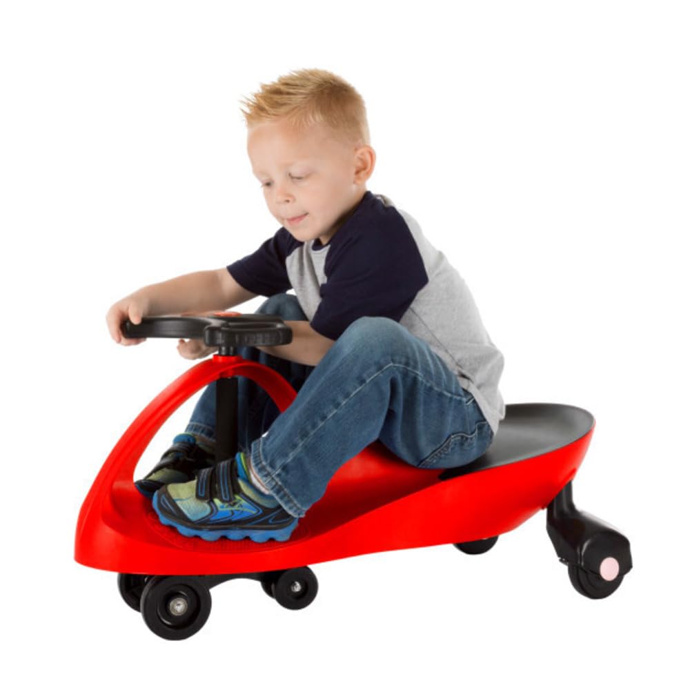 Lil' Rider wiggle car safety features and phthalate-free materials emphasized
