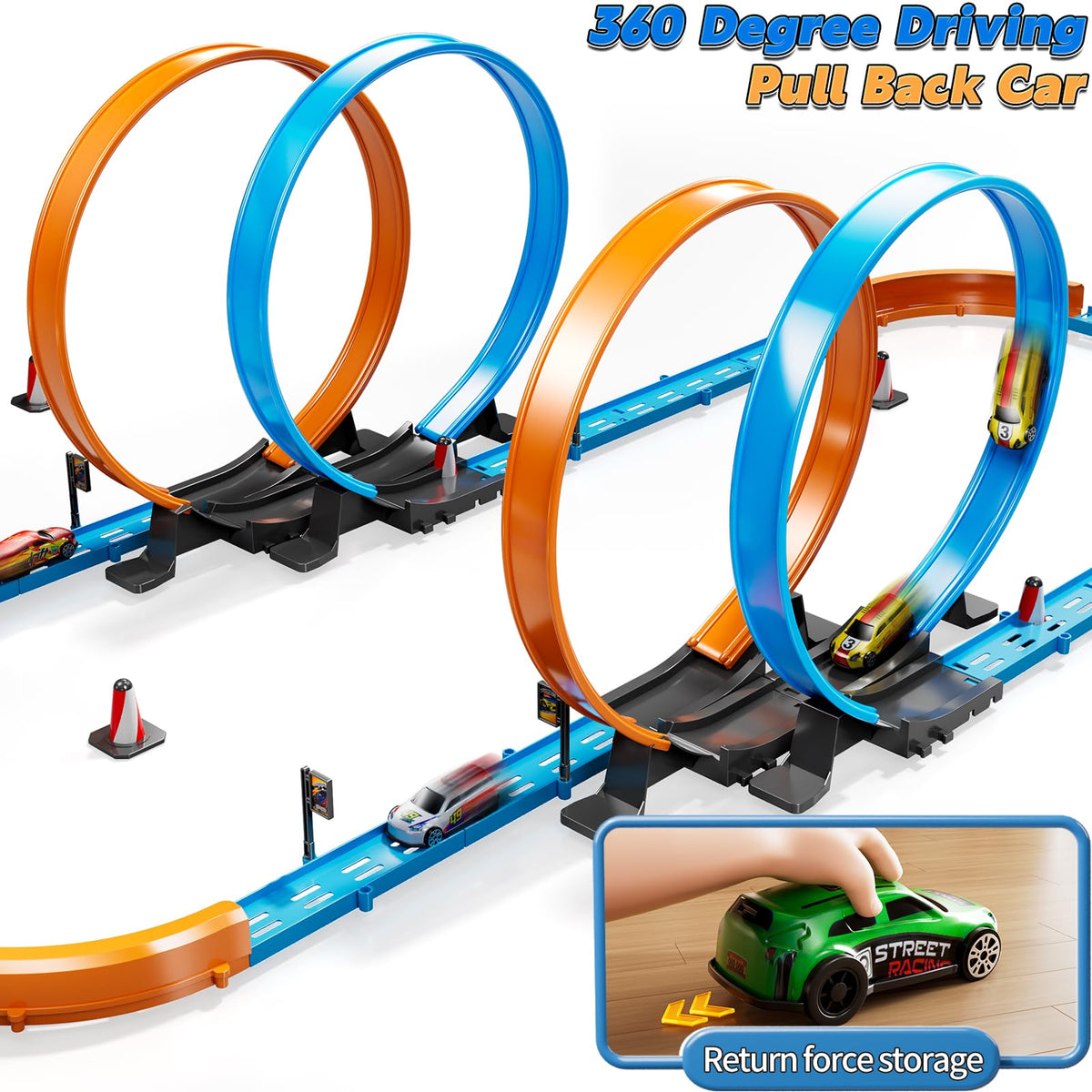 LILYBUDS high speed slot cars ready for fast, exciting races