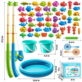 LILYBUDS indoor-outdoor play—sturdy, portable set for home, pool, or sandbox
