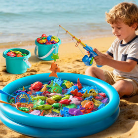 LILYBUDS storage buckets—two buckets keep toys organized for easy cleanup