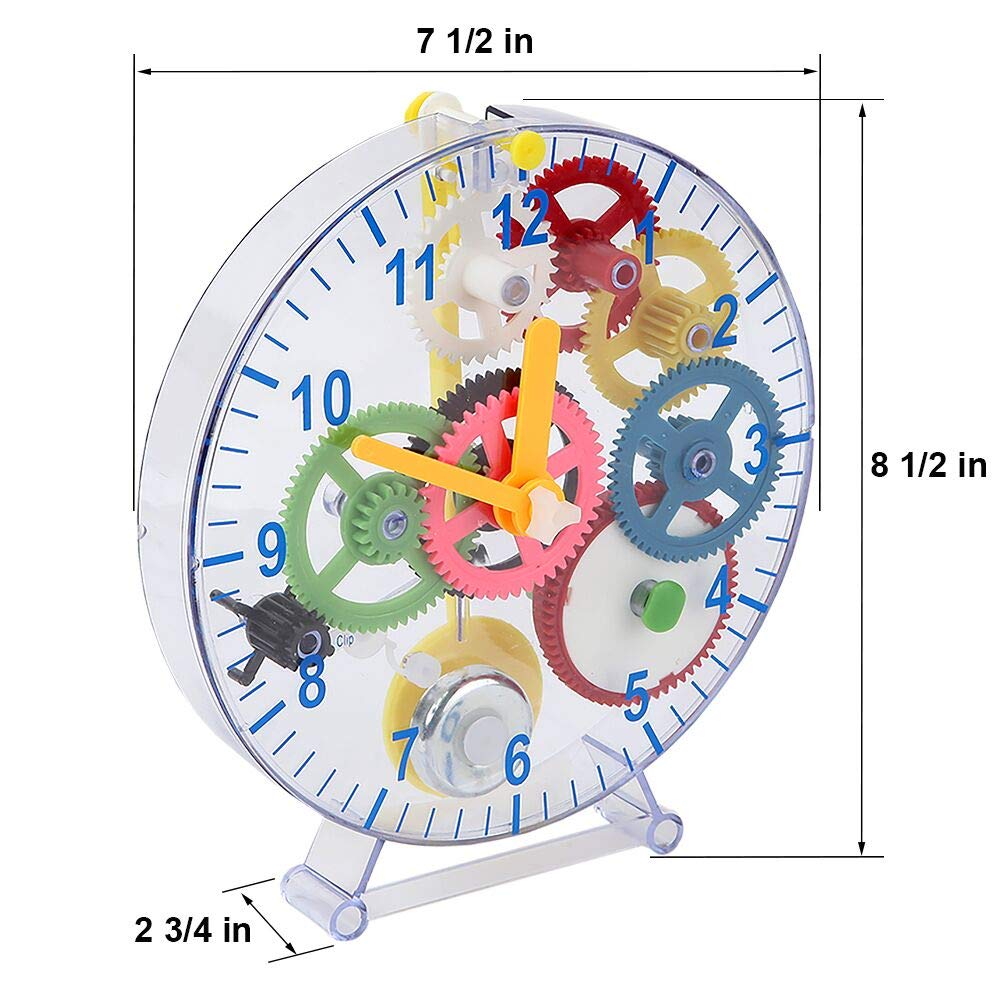 Lily's Home puzzle clock instruction video aids easy assembly.