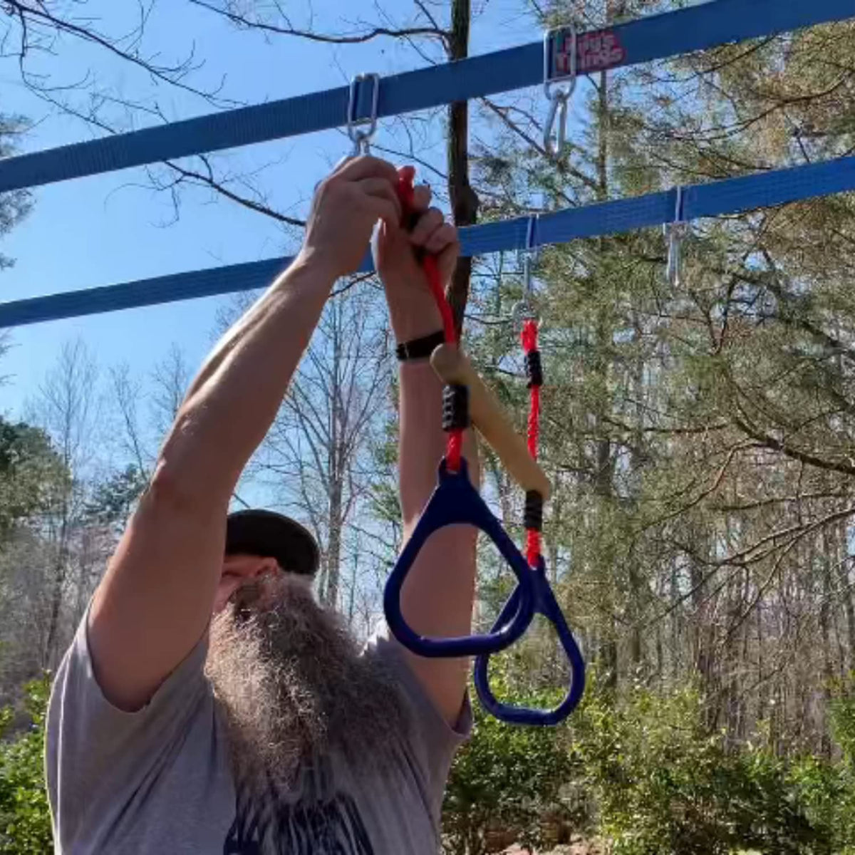 Lily's Things auto-locking carabiners enabling quick attachments