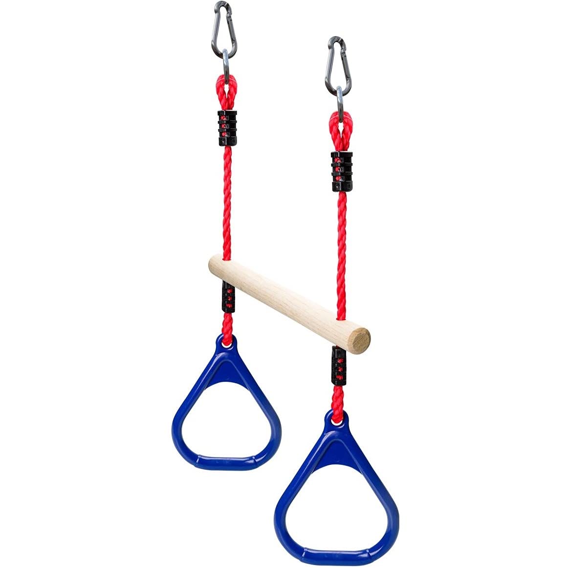 Lily's Things wooden trapeze bar for durable outdoor play