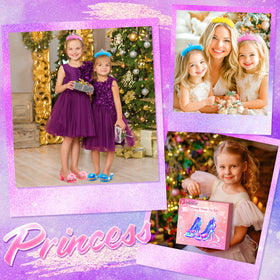 LIMIROLER complete princess gift set for girls ages 3-6