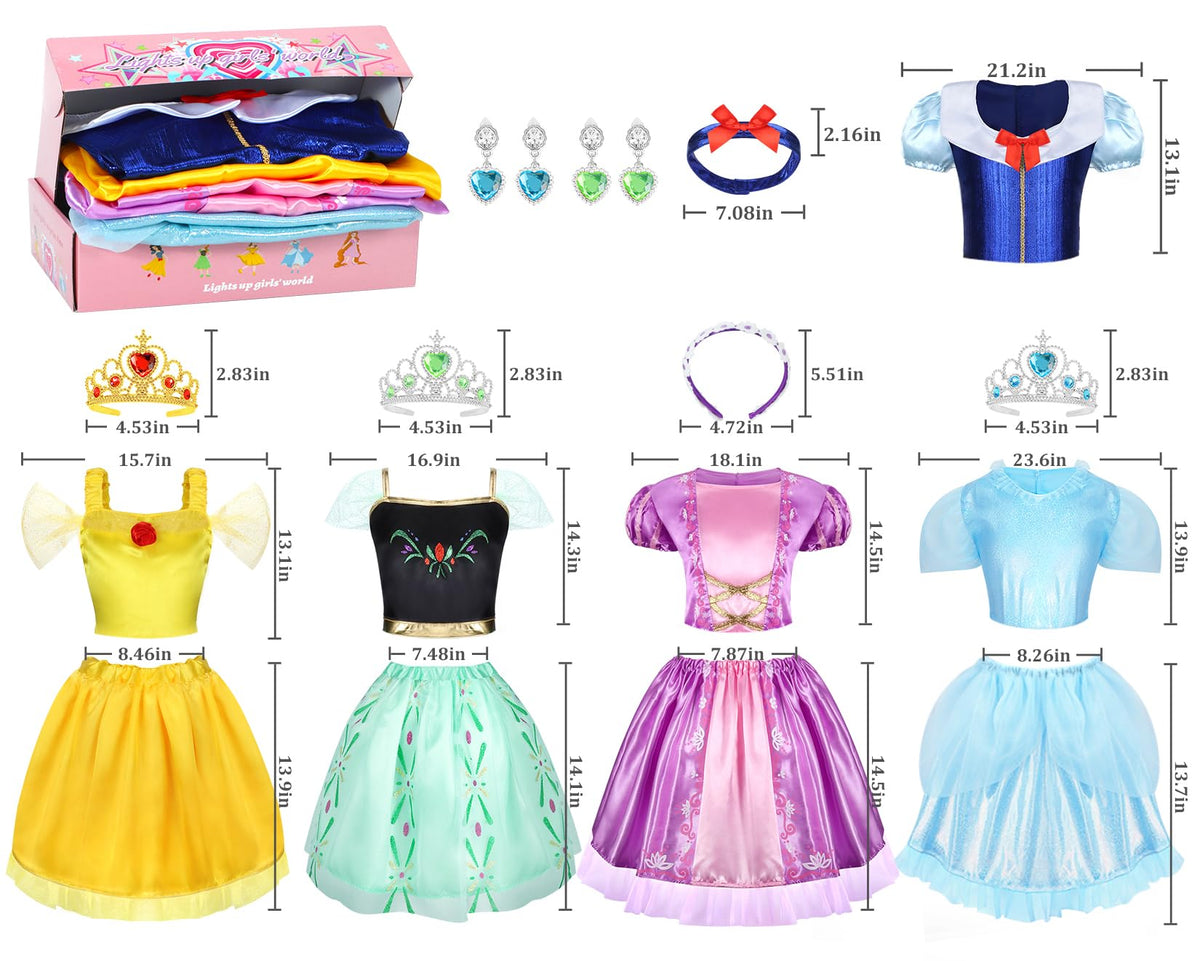 Limiroler princess dress top for authentic look during role play.