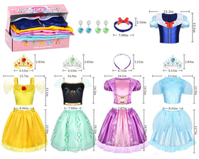 Limiroler princess dress top for authentic look during role play.