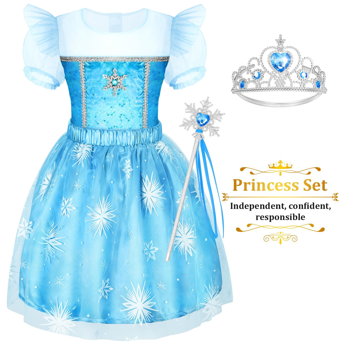 LIMIROLER Rainbow Princess Crowns spark imagination for dress-up moments.
