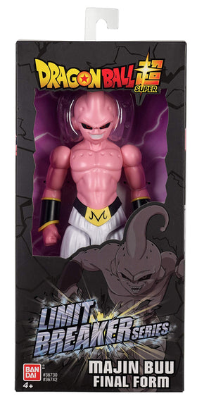 Limit Breaker Series Dragon Ball Majin Buu packaging design enhances collectible appeal.