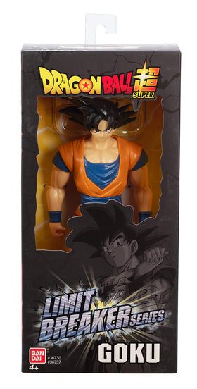 Limit Breaker Series Goku figure packaging design inspired by anime.