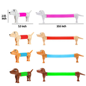 Limpskys Dog Pop Tubes classroom treasure box toy for groups