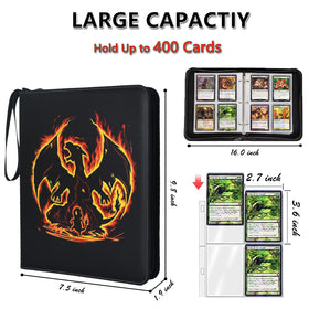 LIMSTDIC binder with removable rings allows easy page customization for growing collections.
