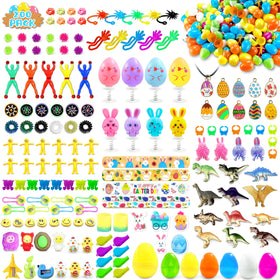 LINAYE Easter eggs 200-pack colorful display for exciting egg hunts.