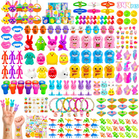 LINAYE Easter eggs fillers assortment for party favors and classroom rewards.
