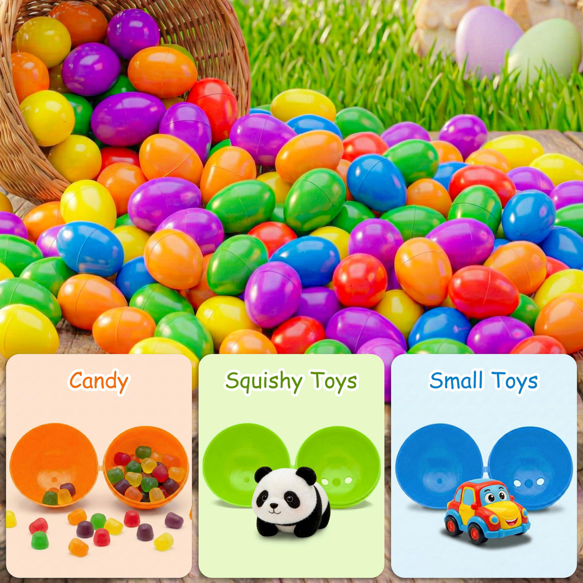 LINAYE Easter eggs with glossy finish for bright colors.