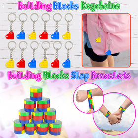LINAYE non-toxic ABS blocks support safe rough play and rebuilds