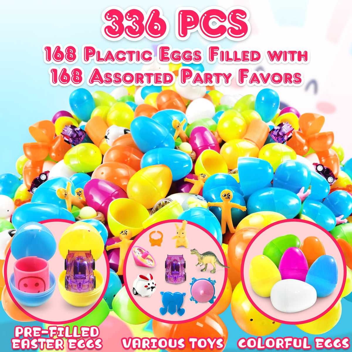 LINAYE Pull-back cars inside eggs fuel fast, engaging play.