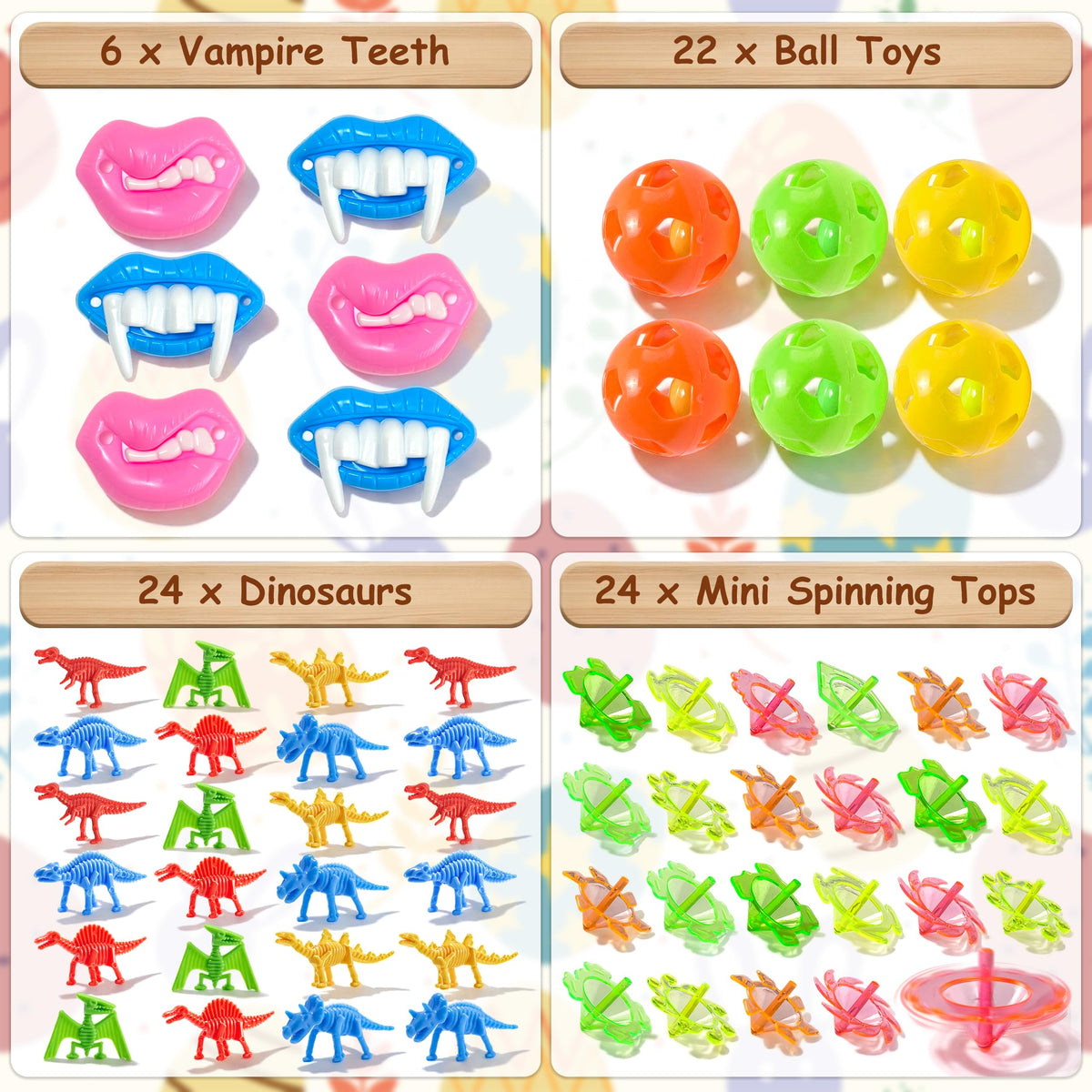 LINAYE stickers and tattoos in Easter fillers for crafts and decor.