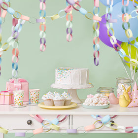 Lincia diverse macaron color palette inspires festive decor