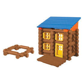 Lincoln Logs Oak Creek Lodge door and windows boost hands-on construction play