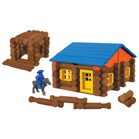 Lincoln Logs Oak Creek Lodge maple wood logs help develop spatial awareness