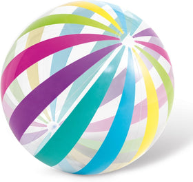 LINE42 jumbo 42-inch beach ball set ready for outdoor play and games.
