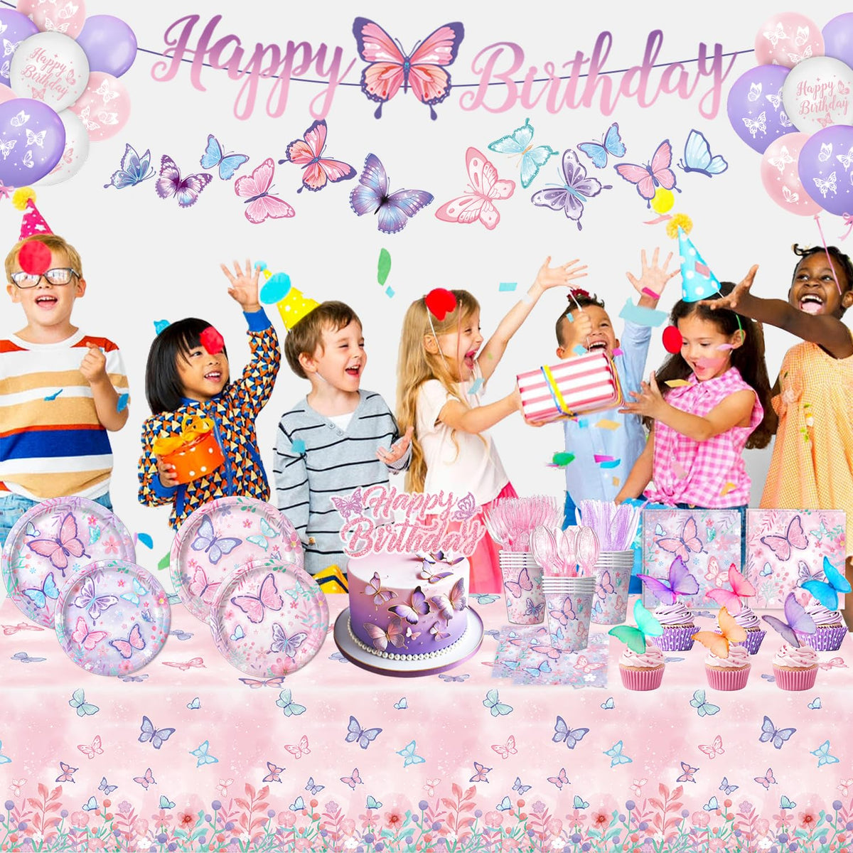 LINHAXM butterfly balloons 10 inches add color and buoyant fun.