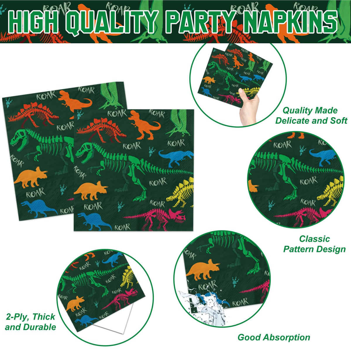 LINHAXM dinosaur cups, sturdy for kid drinks and spill-friendly celebrations.