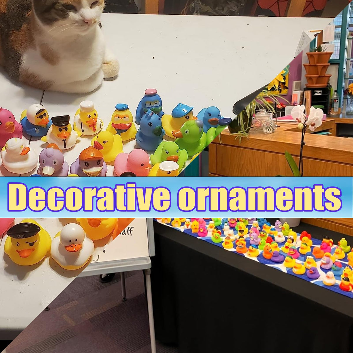 LINICE birthday and classroom prizes with cheerful duck designs.