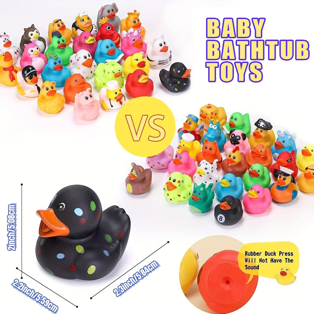LINICE random designs ducks for classroom prizes and treasure box fun