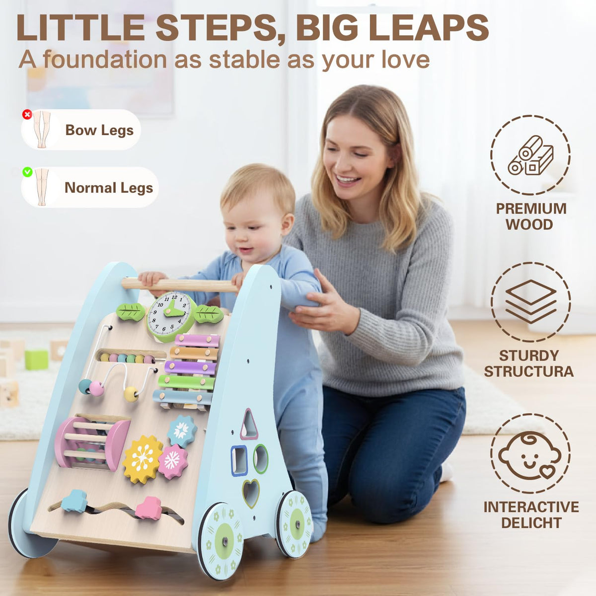 LININYHAO shape sorter feature boosts problem-solving during play.
