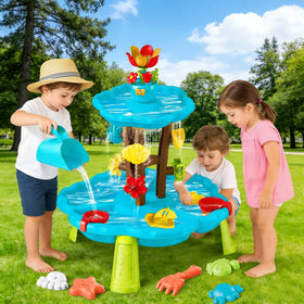 Linkowin Blossom beach play scene shows sand and water versatility