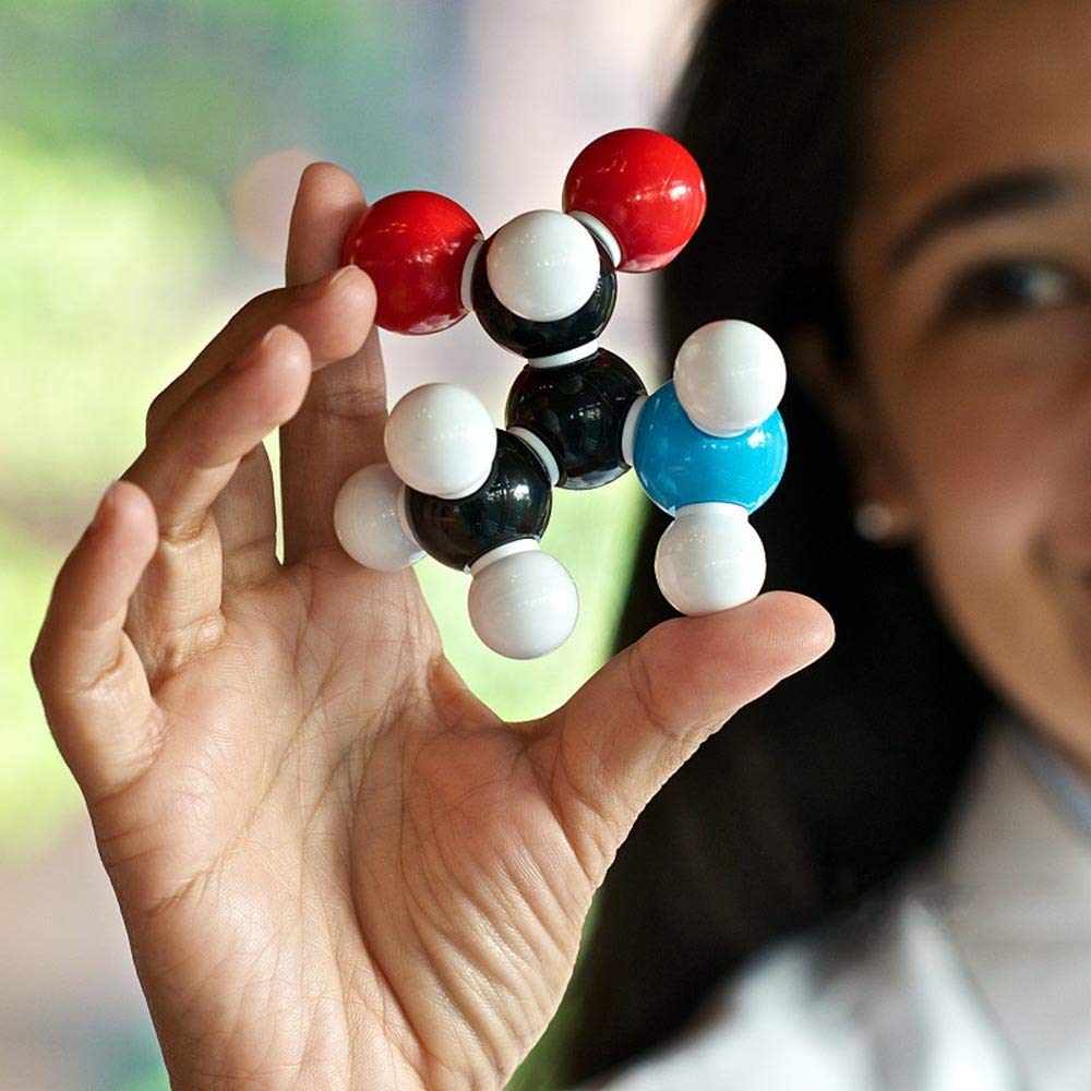 LINKTOR 3D molecule geometry demo supports visualizing bond angles and shapes