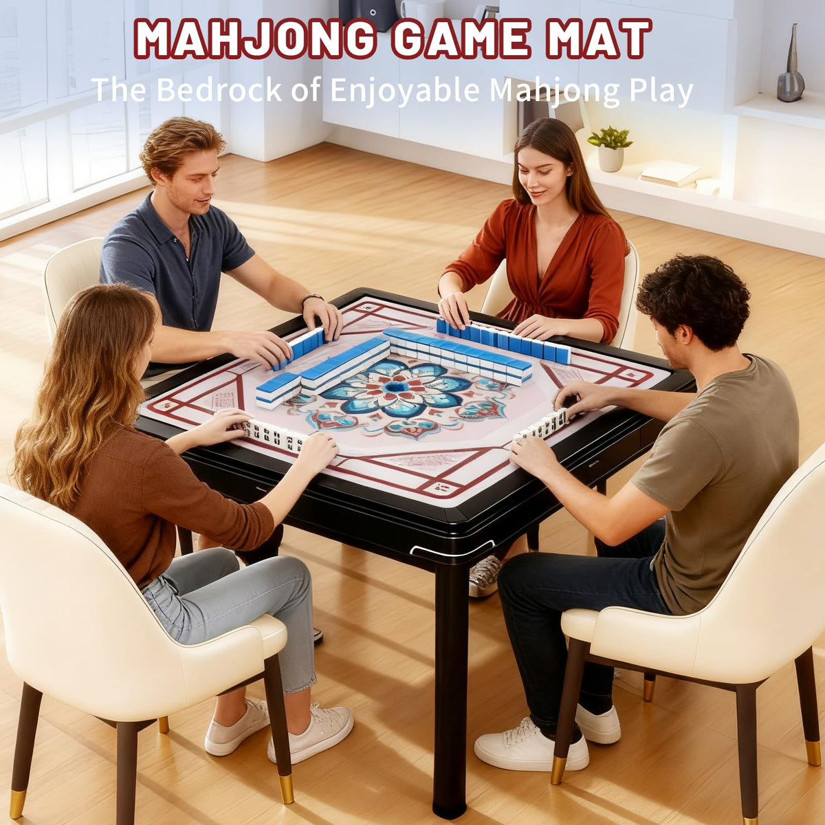 Linoows Celestial Bloom design adds a touch of fortune to game night.