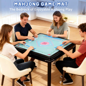 Linoows multi-game surface design supports mahjong, dominoes, dice, and cards