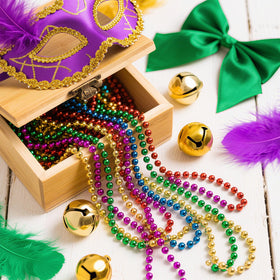LINSIRON gold beads, versatile decor and wearable accents for celebrations.