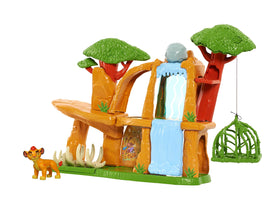 The Lion Guard Defend Pride Rock with a boulder launcher for dramatic pretend battles.