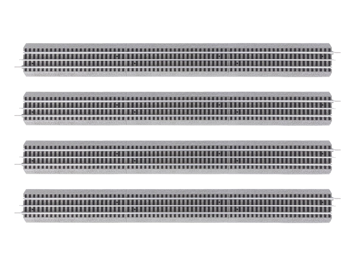 Lionel FasTrack 30-Inch Straight section expands the O Gauge layout with secure connections.