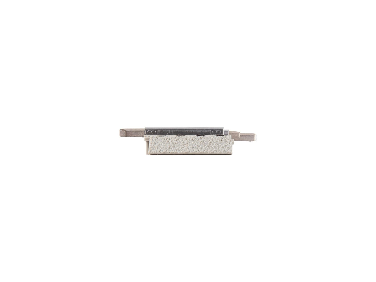 Keyboard-style illustration of Lionel FasTrack compatibility with existing O Gauge curves.