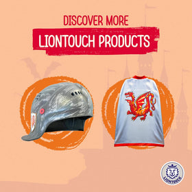 Liontouch Amber Dragon dress-up set; encourages active, screen-free adventures.